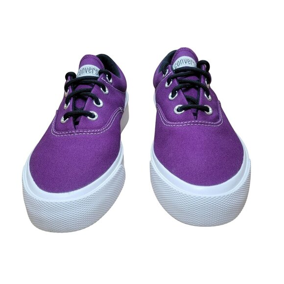 ✨Converse Skid Grip 80 Canvas Retro Size 7 Men's Shoes Sneakers Violet 170942C - Picture 4 of 11